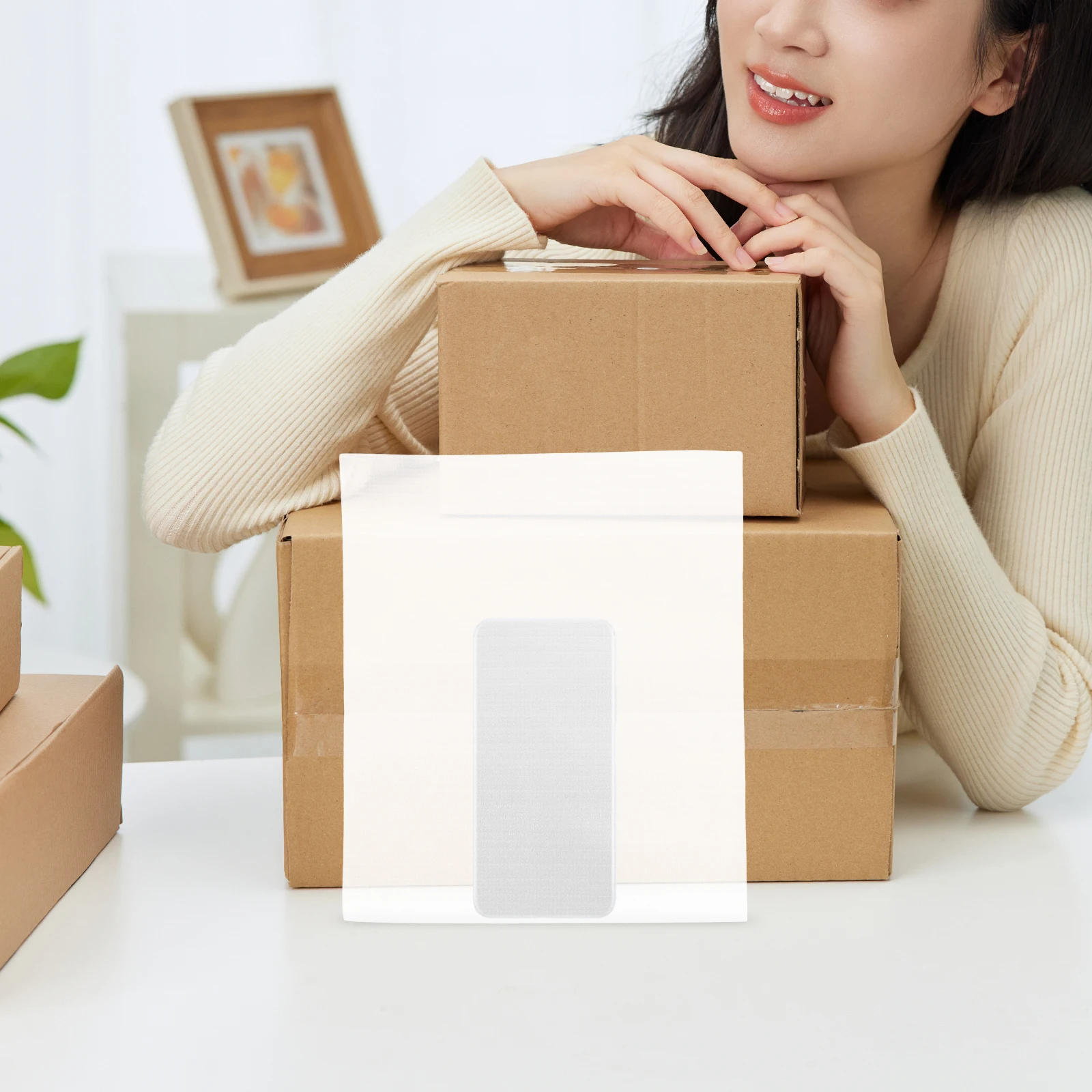 

100pcs Pearl Cotton Foam Packaging Wrap 10x20cm Bubble Fillers Packing Materials Lightweight Reusable Envelopes Cushioning Foam