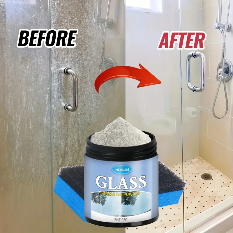 Super Strong Glass Polishing Powder | Restore the Clarity of the Glass | Polishing and Brightening | Glass Scratch Repair Powder | Nano-Level Scratch Repair view 3