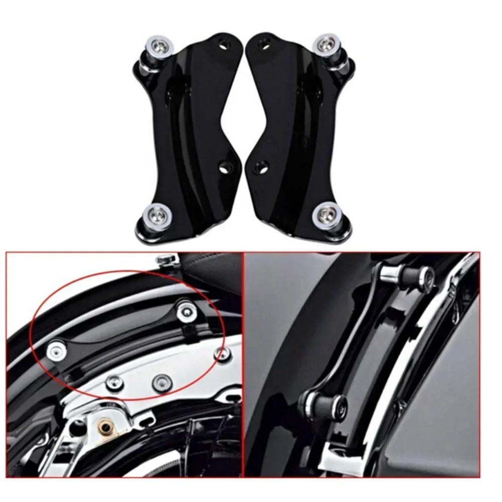 

Motorcycle Luggage Rack 4-point Docking Hardware Kit for Harley Davidson 2014-2023 Touring Road