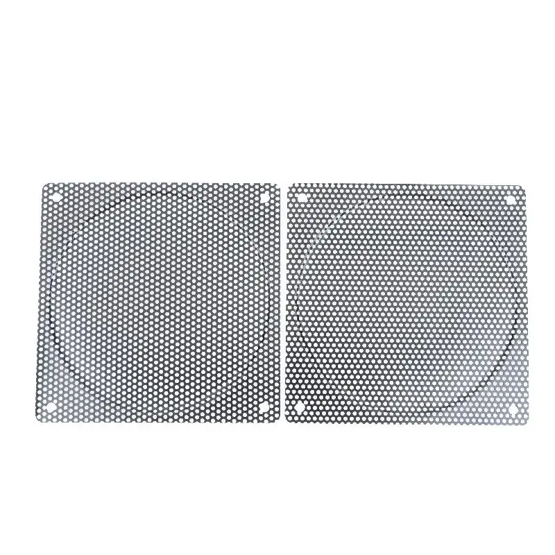 2Pcs 120mm Ultra-Thin Metal Dust Filter Mesh Cover For PC Case Fan Chassis – 4.72in Dustproof Protective Grill