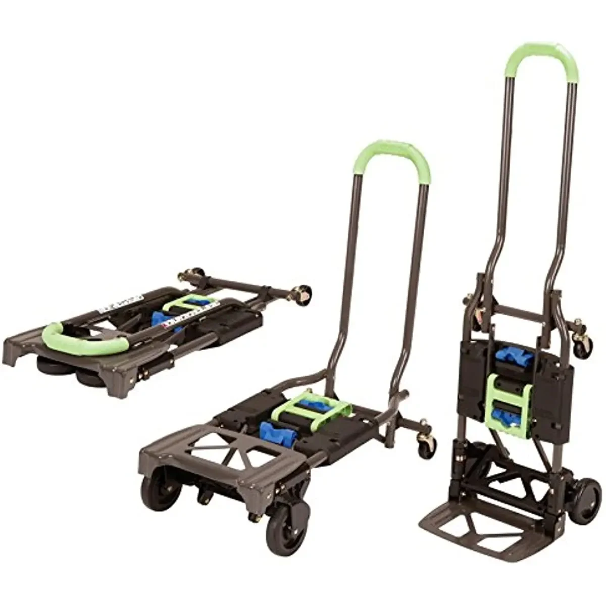 

Cosco 12222PBG1E Shifter 300-Pound Capacity Multi-Position Heavy Duty Folding Dolly, Green hand-trucks