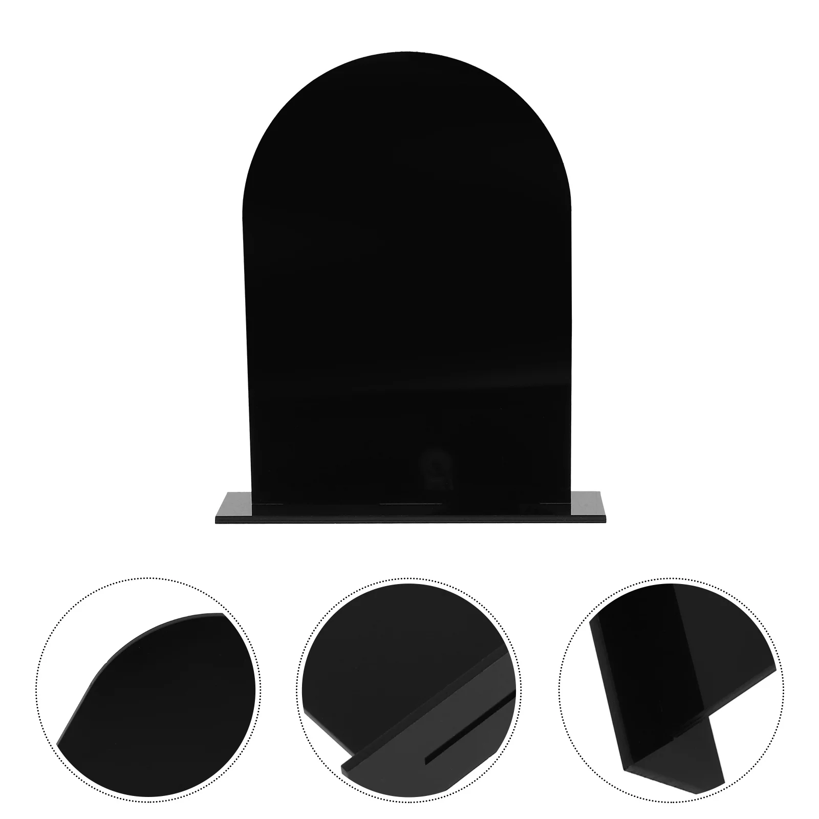 

Blank Acrylic Table Number Holders Arch Clear Acrylic Wedding Reception Table Place Cards Seating Display Party Decor