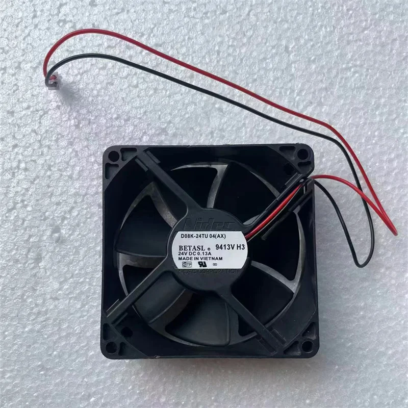 D08K-24TU 04(AX) 24V 0.13A 8025, преобразователь частоты, охлаждающий вентилятор для принтера