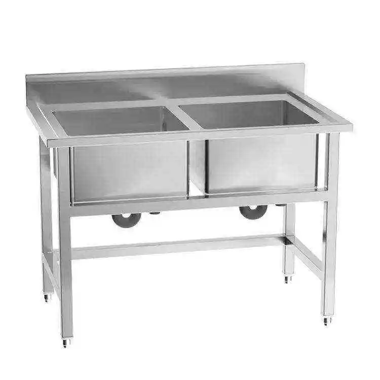 

Hot-Selling OEM Custom-Made Stainless Steel Sink Pool New Commercial Kitchen Fabrication for Shopping Malls Aquatic Market