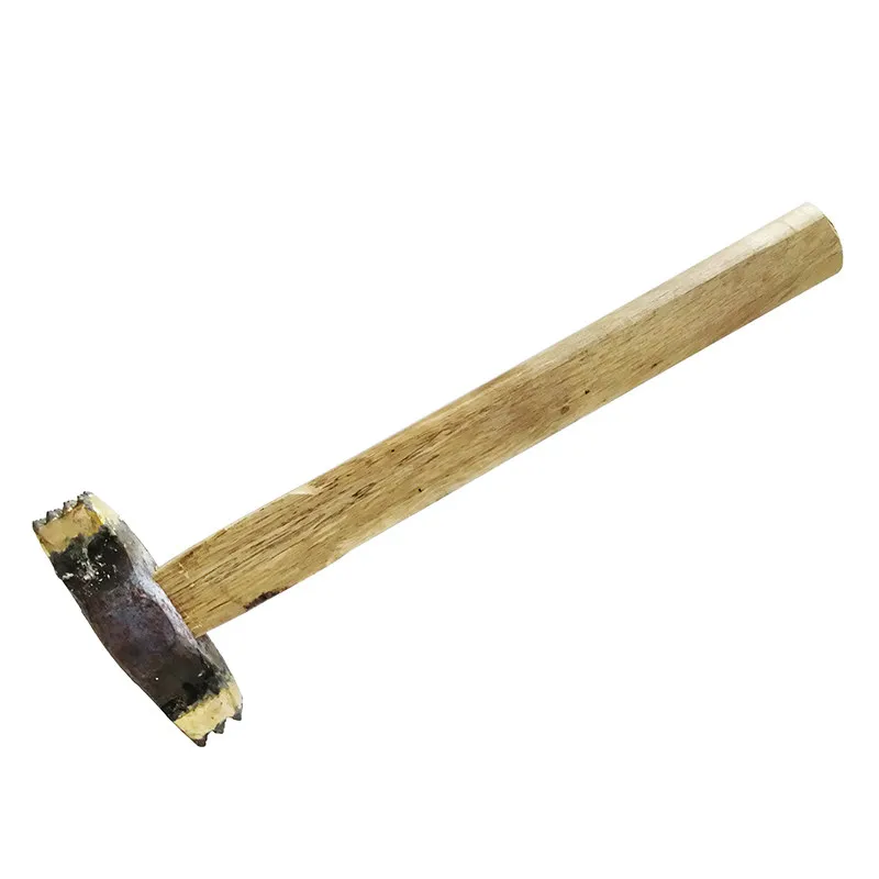 Handmade Alloy Chiseling Hammer Granite Concrete Stone Repair Litchi Surface Pitting Axe Double Head Flower Hammer
