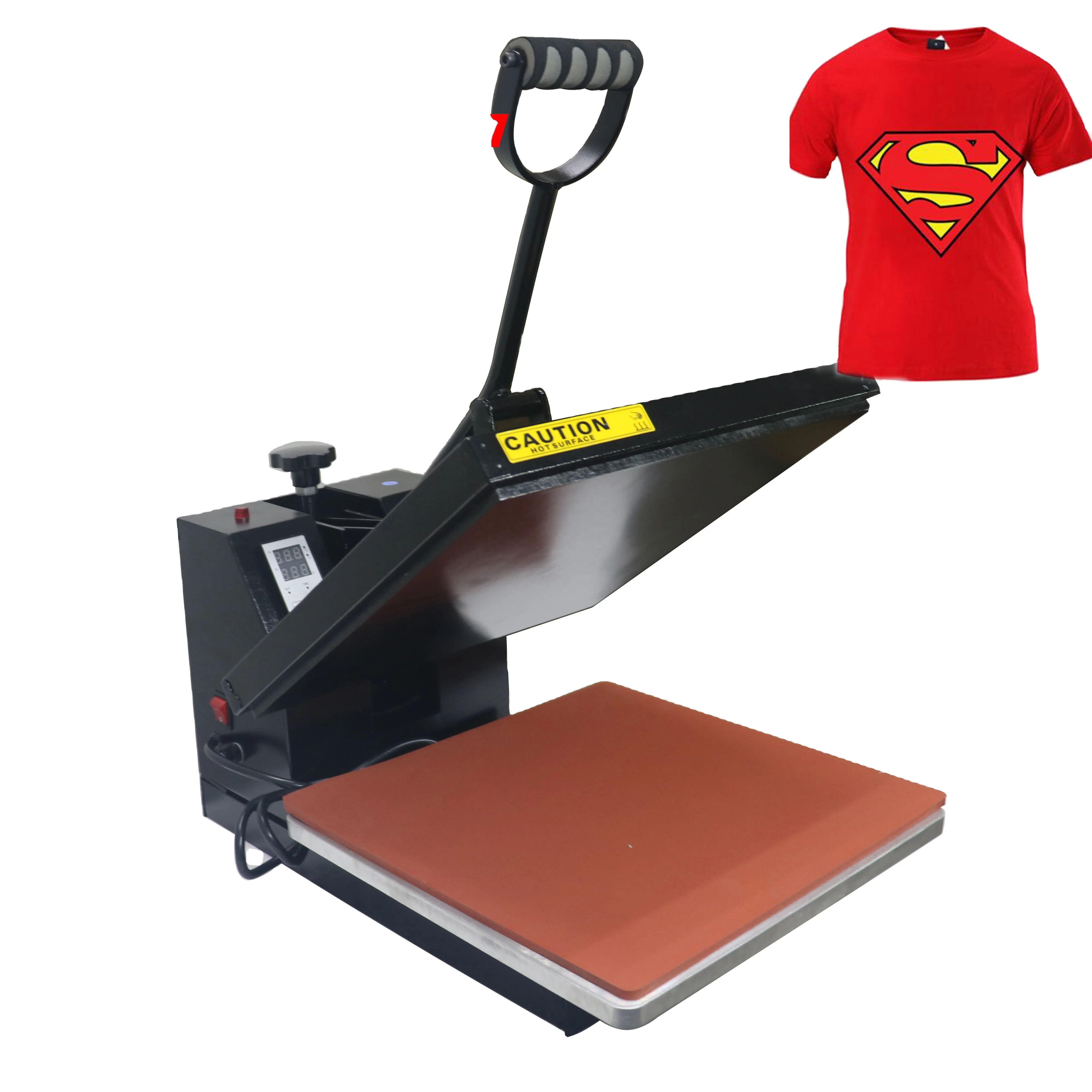 

Factory Price Pvc Heat Press Machine 80x100 Sublimation Prints Textile Cloth Printing Machine