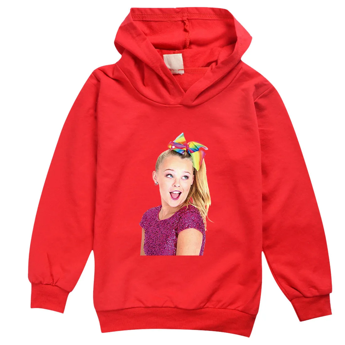 Kids JOJO siwa Clothes Hoodie Autumn JOJO Girls Sweatshirts New Child top Sport Suits Girls Children Clothing Set Age 2-16