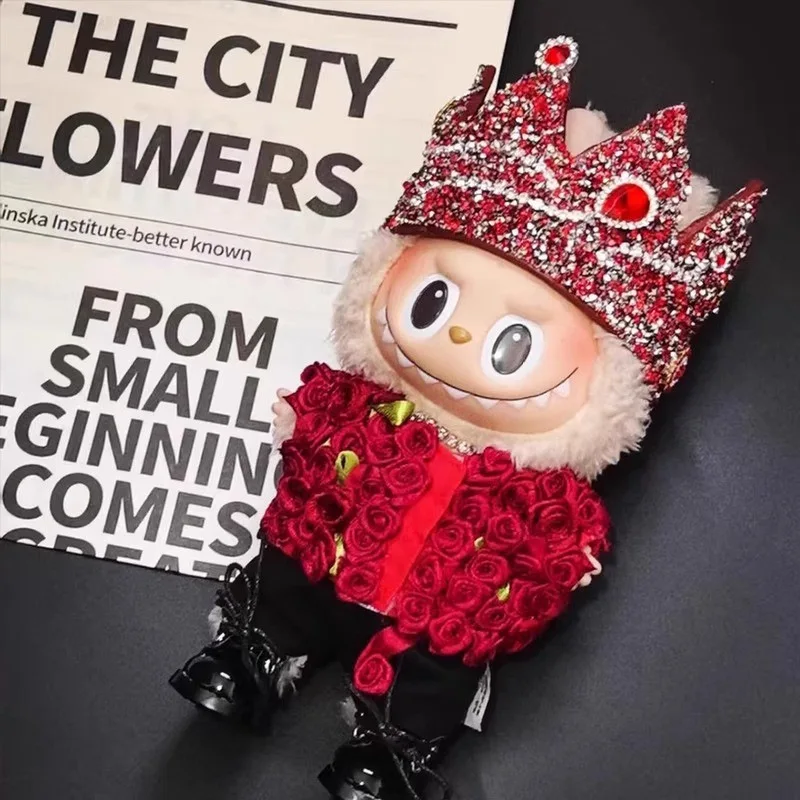 

(Только одежда) для одежды Labu 17 см, костюм 17 см, подвеска второго поколения, плюшевая кукла, одежда Gd с одеждой для куклы Kpop