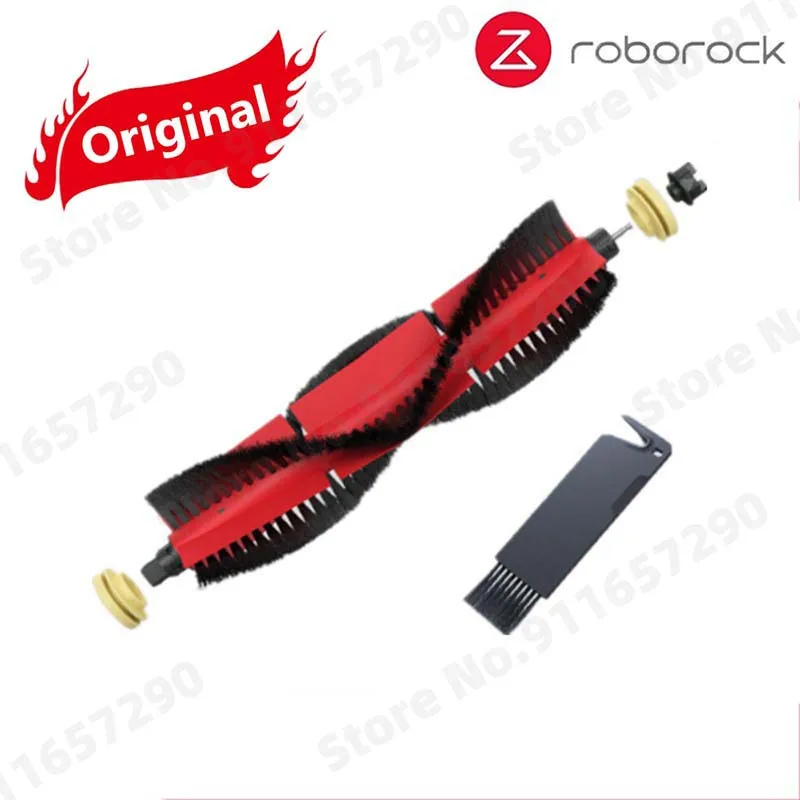 Original Roborock S5 Max / E4 / E5 / S45 Max / S6 MaxV Detachable Main Brush Silicon Side Brush Washable Filter Accessories