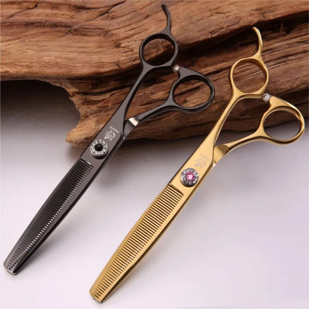 Fenice 6.5 inch pet scissors dog grooming scissors thinning scissors shears for dogs & cats animal hair ножницы noży Dog