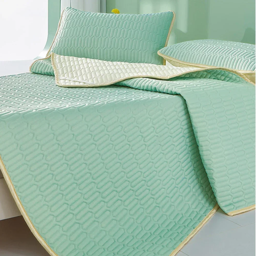 

1PC Latex Summer Mat Breathable Folding Cool Mat Dust Mat Air-conditioning Mattress Comfortable Pad Protector for Bedding 매트리스