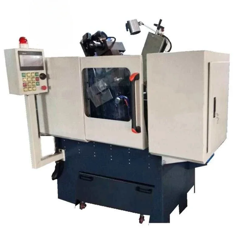 Fully Automatic CNC Circular Saw Blade Sharpening Machine, TCT Solid Bar Blade Sharpener for Industrial Use