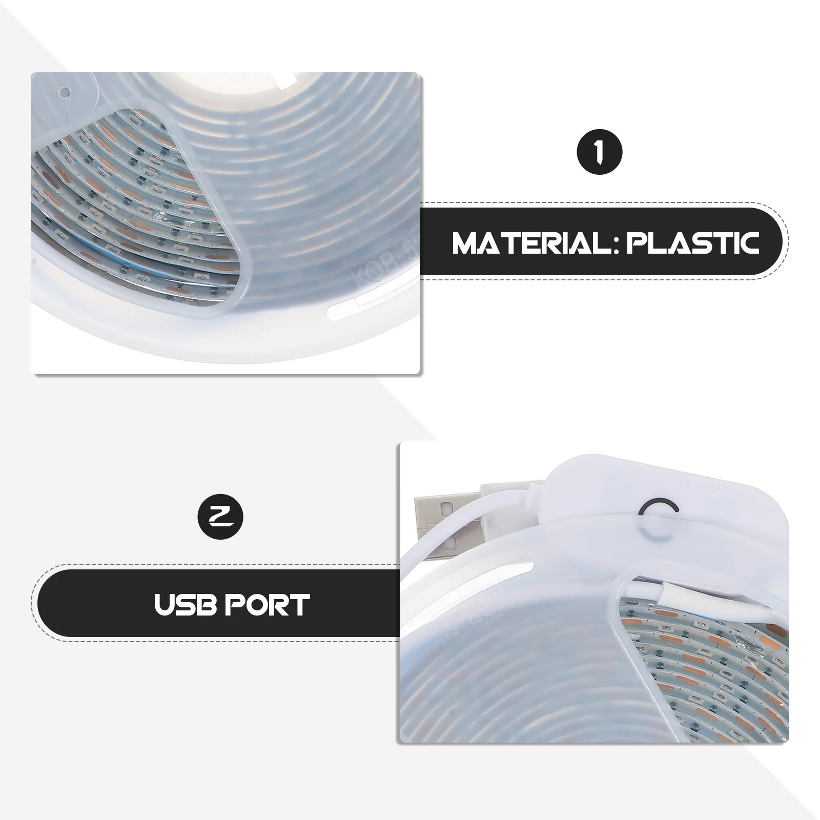 

USB светодиодные ленты для выращивания растений, лампы для растений, полный спектр для внутреннего сада, суккулентов, трав, ускорения проращивания, цветения