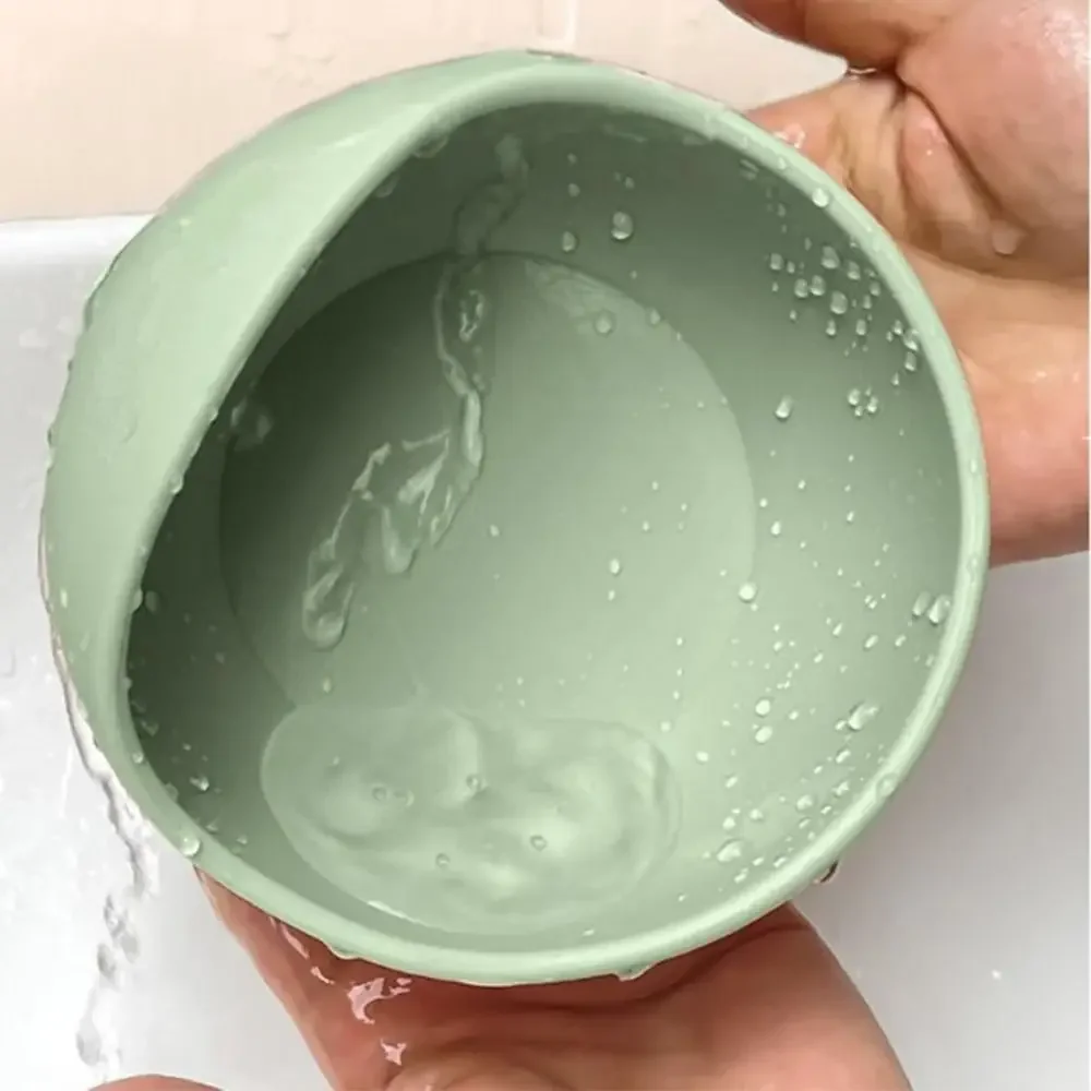 壊れないポータブルシリコン吸盤ボウル柔軟な防水給餌食器丈夫な軽量給餌ボウルセット幼児