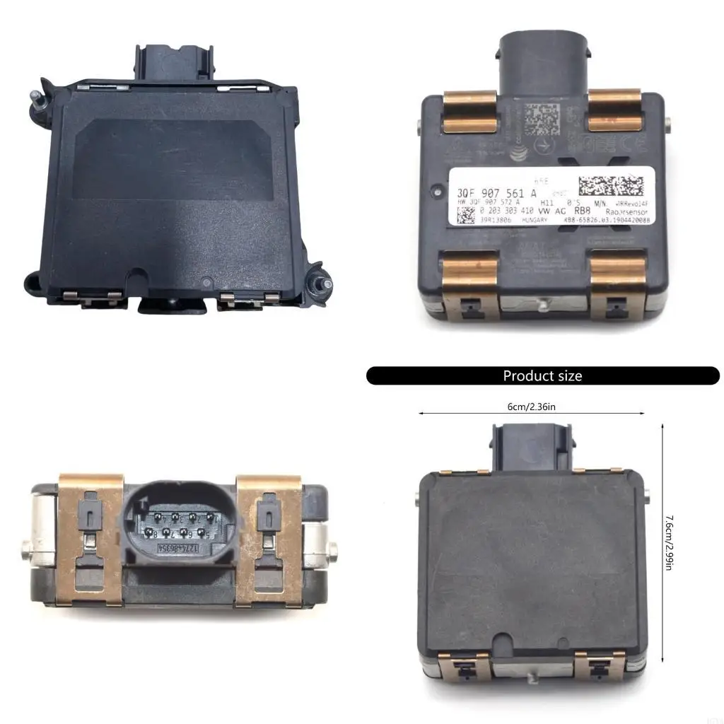 

Automotive Adaptive Cruise Control Radars Module Temperature Resistant ABS Design MQB Platform Compatibility 3QF907561A D7YA