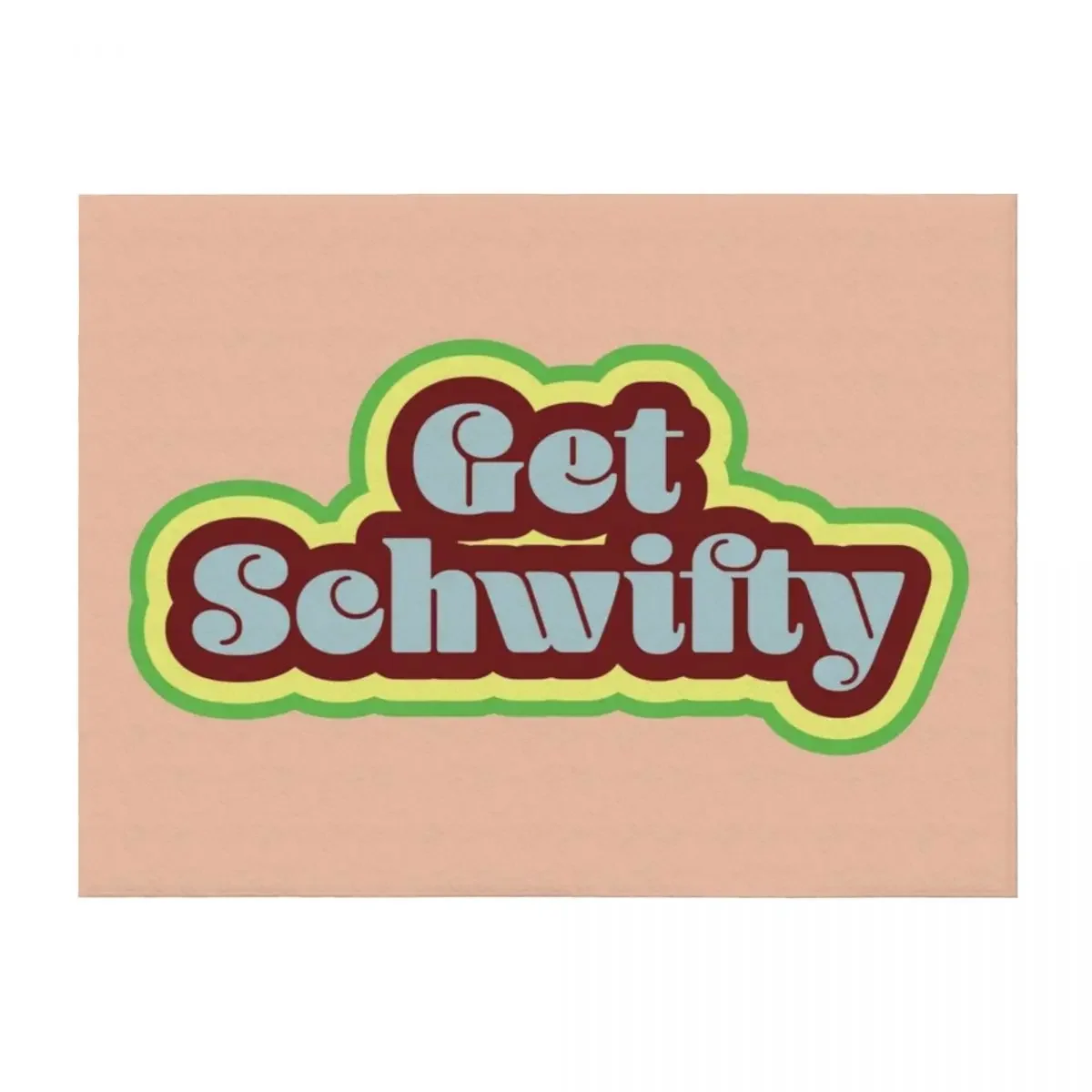 

Get Schwifty Throw Blanket Bed linens Single Summer Beddings bed plaid Blankets