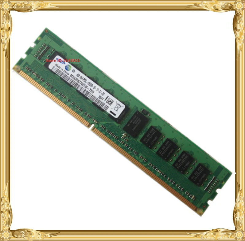 DDR3 4GB server memory 1333MHz 1Rx4 ECC REG DDR3  PC3L-10600R Register DIMM RAM 10600 4G