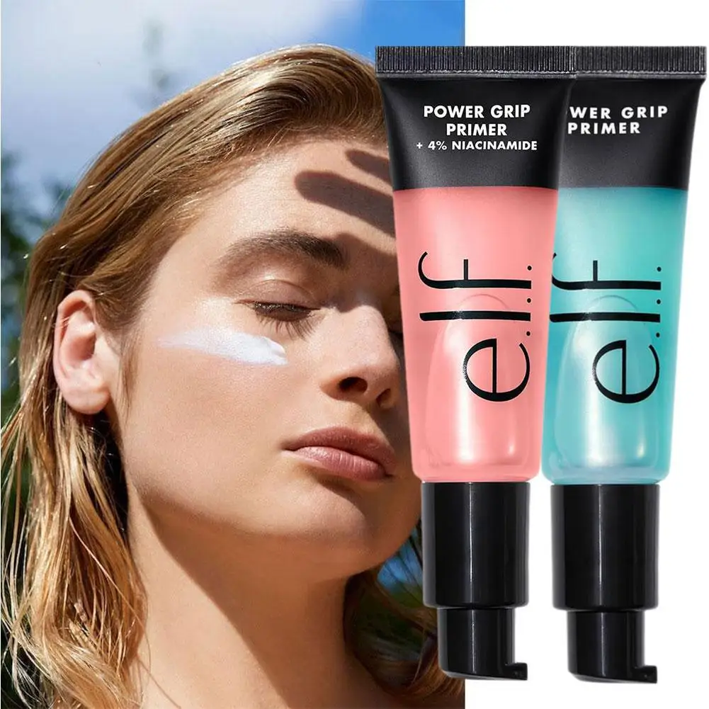 Power Grip Primer Gel Brightening Hyaluronic Acid Hydrating Moisturizing ยาวนานสวมใส่ Face Brighten Contour แต่งหน้าเครื่องสําอาง