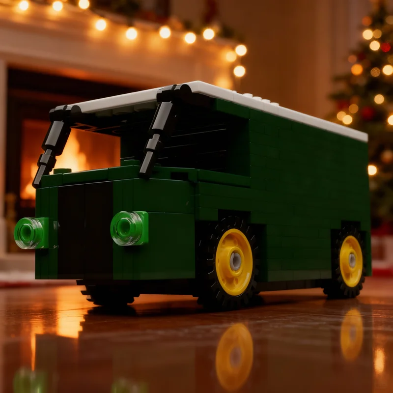 215 peças MOC City Champions Citroen TUB Blocos de Montar de Construção, Brinquedos de Montagem, Presentes de Natal, Ideia DIY, Tijolo Educacional