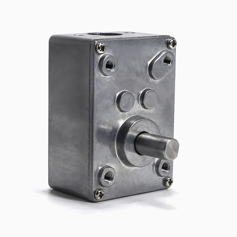 5840 Turbine Worm Gearbox All Metal Gear High Torque 70KG DC Motor Worm Gear Reducer for 545/550/555/31ZY/36ZY/3157/3650 Motor