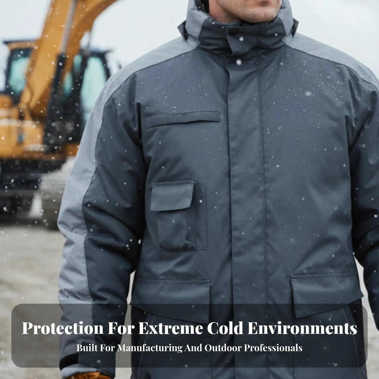 

Рабочая хлопковая утепленная куртка, зимнее пальто унисекс, утолщенная верхняя одежда для холодных помещений, со светоотражающими полосами, ветрозащитная, водонепроницаемая