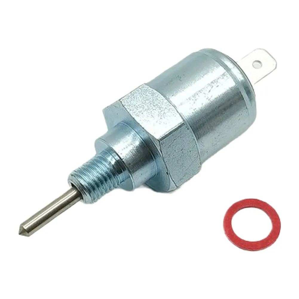 Fuel Shut Off Solenoid Valve for Lawn Garden Tractors Fits Models F525 F710 and More with Gasket for Easy Installation