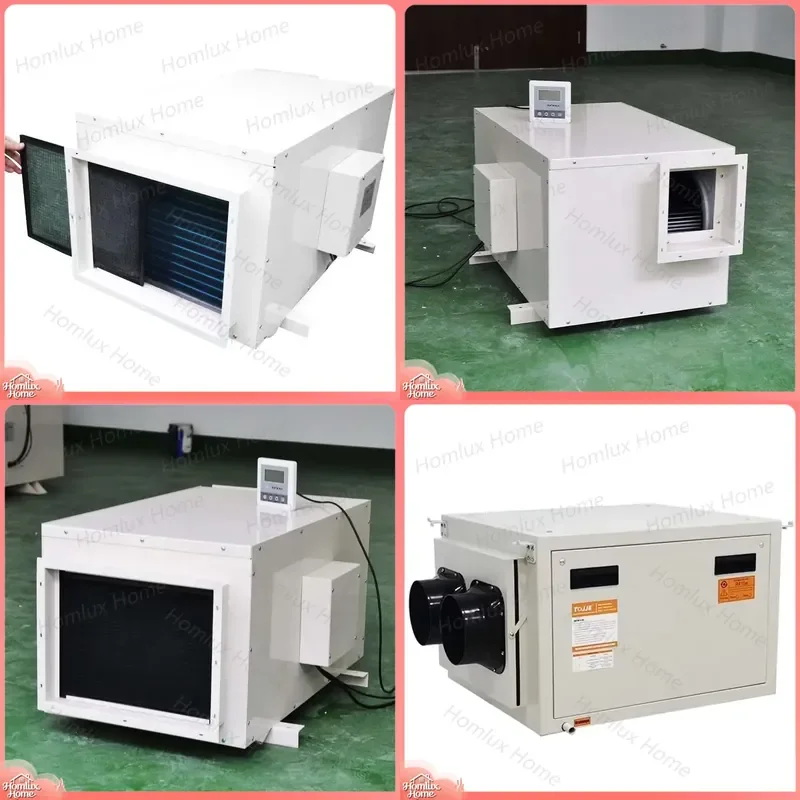 138L D Commercial Dehumidifier for Swimming Pool Industrial Use High Capacity Dryer Moisture Removal Humidifier for Basement