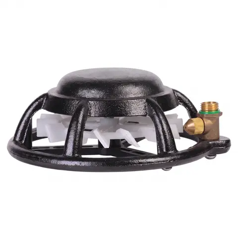 Sprayer Agitator Automatic Tank Mixer Pesticide Stirrer Cast Iron Housing Brass Fitting Farms Agricultural Spraying Machine Accessory Prevent Sediment Liquid Mixing Tool Greenhouse Orchard Gardens Uses Top Quality Duty