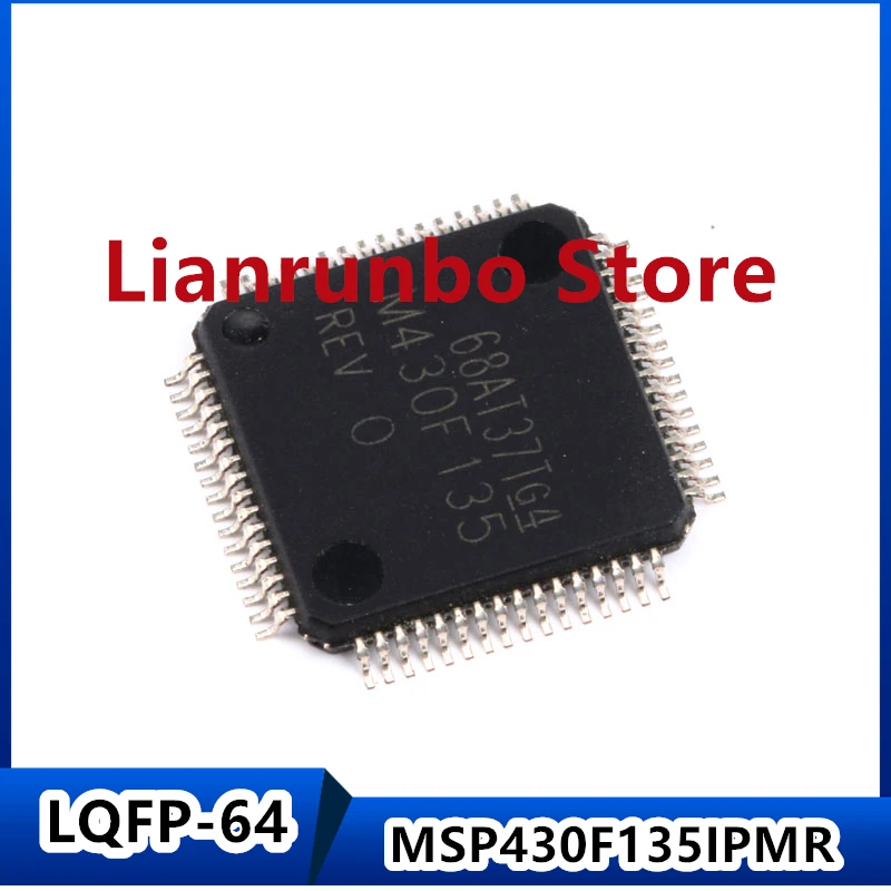 New original MSP430F135IPMR LQFP-64 chip 16 bit microcontroller 8MHz