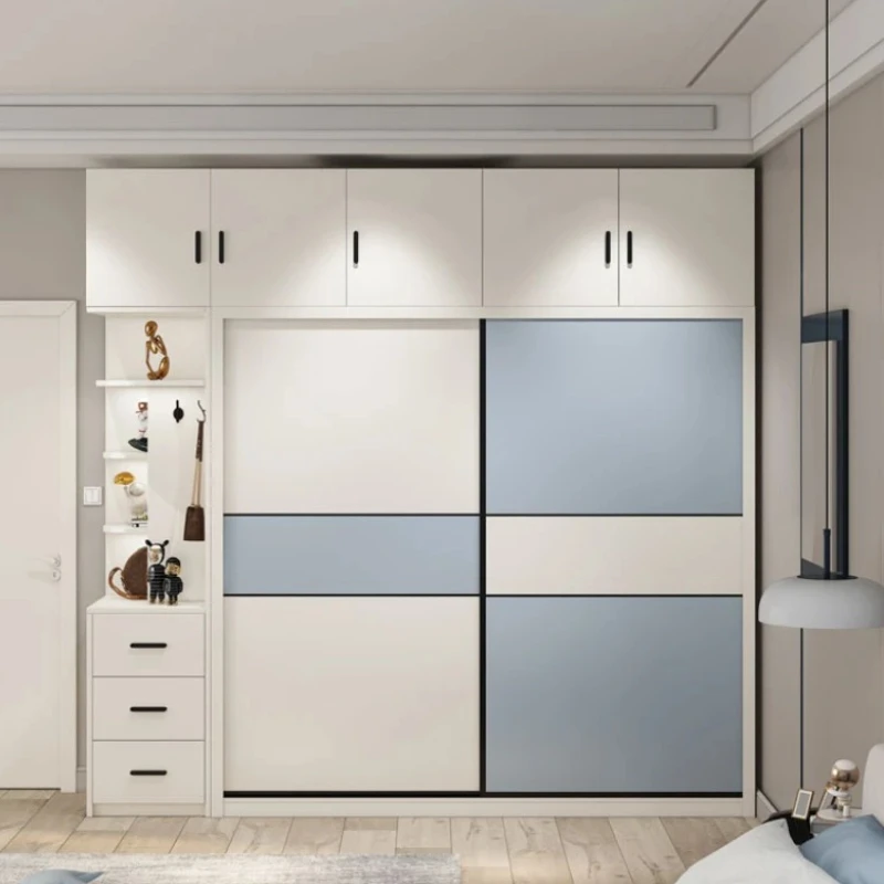 Nordic Organizer Shelf Wardrobe Luxury Modern Storage Open Closets Wardrobes Cabinet Drawers Armario Ropero Dormitorio Furniture