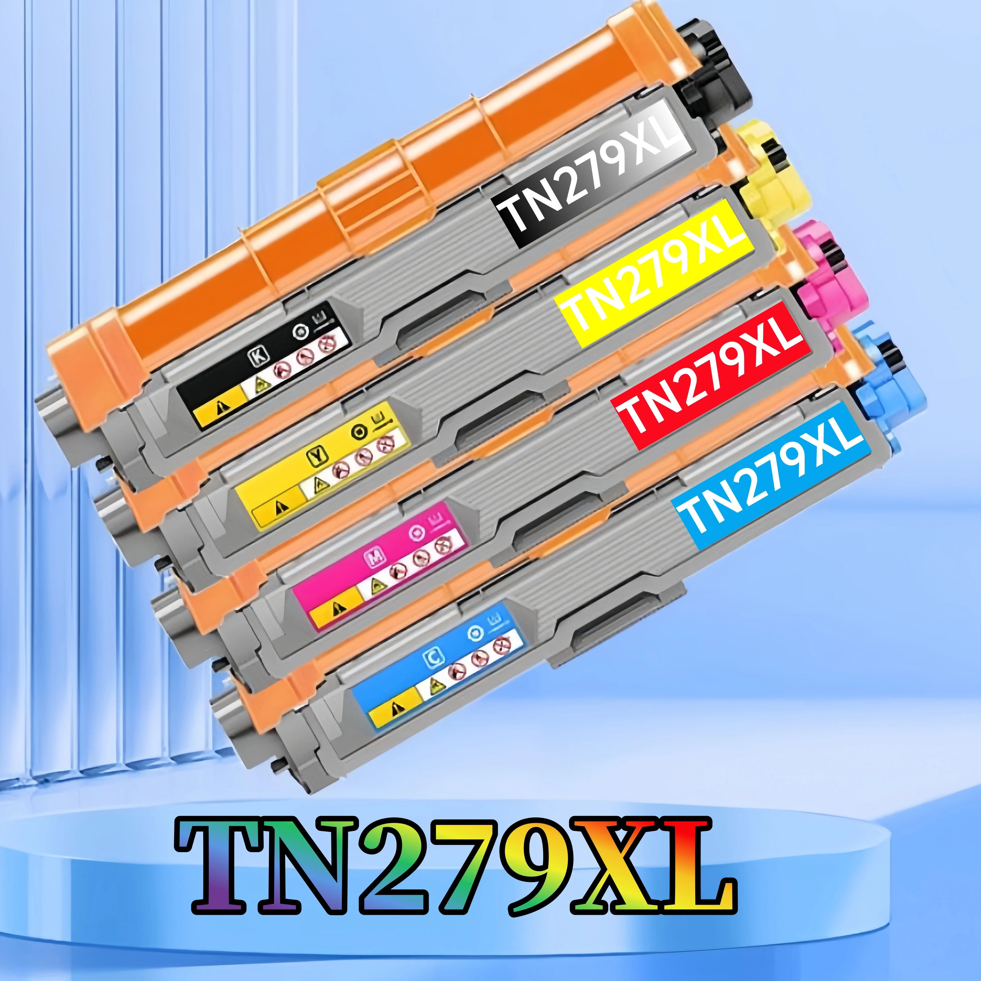 1 Set 4PCS TN279XL Printer Cartridge for Brother HL-L3220CW L3240 L8240CDW MFC-L3720 L8340 L8390 L3520CDW Toner Cartridge