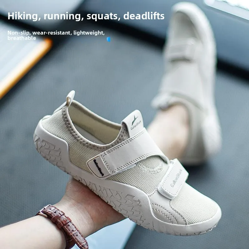 Outdoor Climbing Shoes Men's Casual Sports Breathable Anti-slip Wear-resistant Shock-absorption Mountain Climbing Hiking Boots