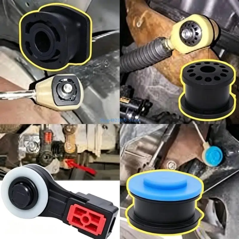 T3LF Transmission Selector Cable Bushing Replacement Part, Molded PVC Insert for Vehicle Fiesta Gear Linkage Repair and Service