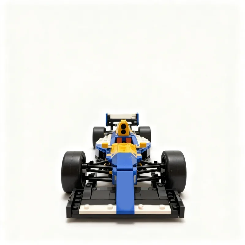 659pcs MOC Icons Williams RC Conversion Model Building Toy Blocks Architecture DIY Creative Education Festival Gift Idea