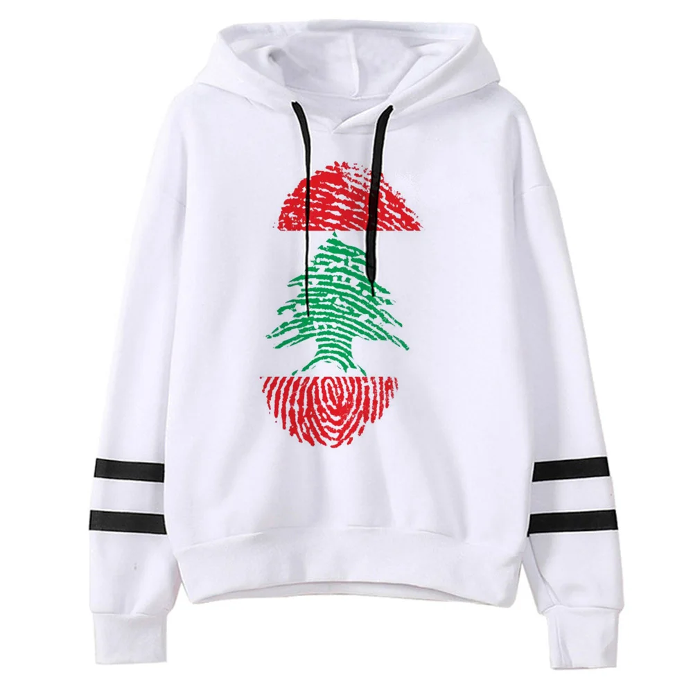 Lebanon hoodie clothes for teens anime sweater soft fabric trendy women pullover pattern designer Y2K harajuku