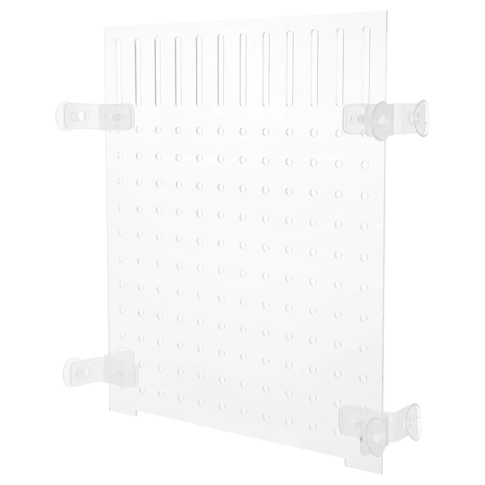 Aquarium Isolation Board Schüssel Separator Acryl Teiler Transparent Abgeschnitten Aquarium Saugnapf Baby