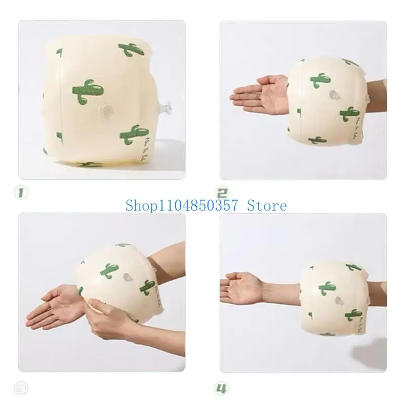 

652F 1Pair Swim Arm Floaties Swim Arm Band Floater Sleeves Childrens Swimming Gear