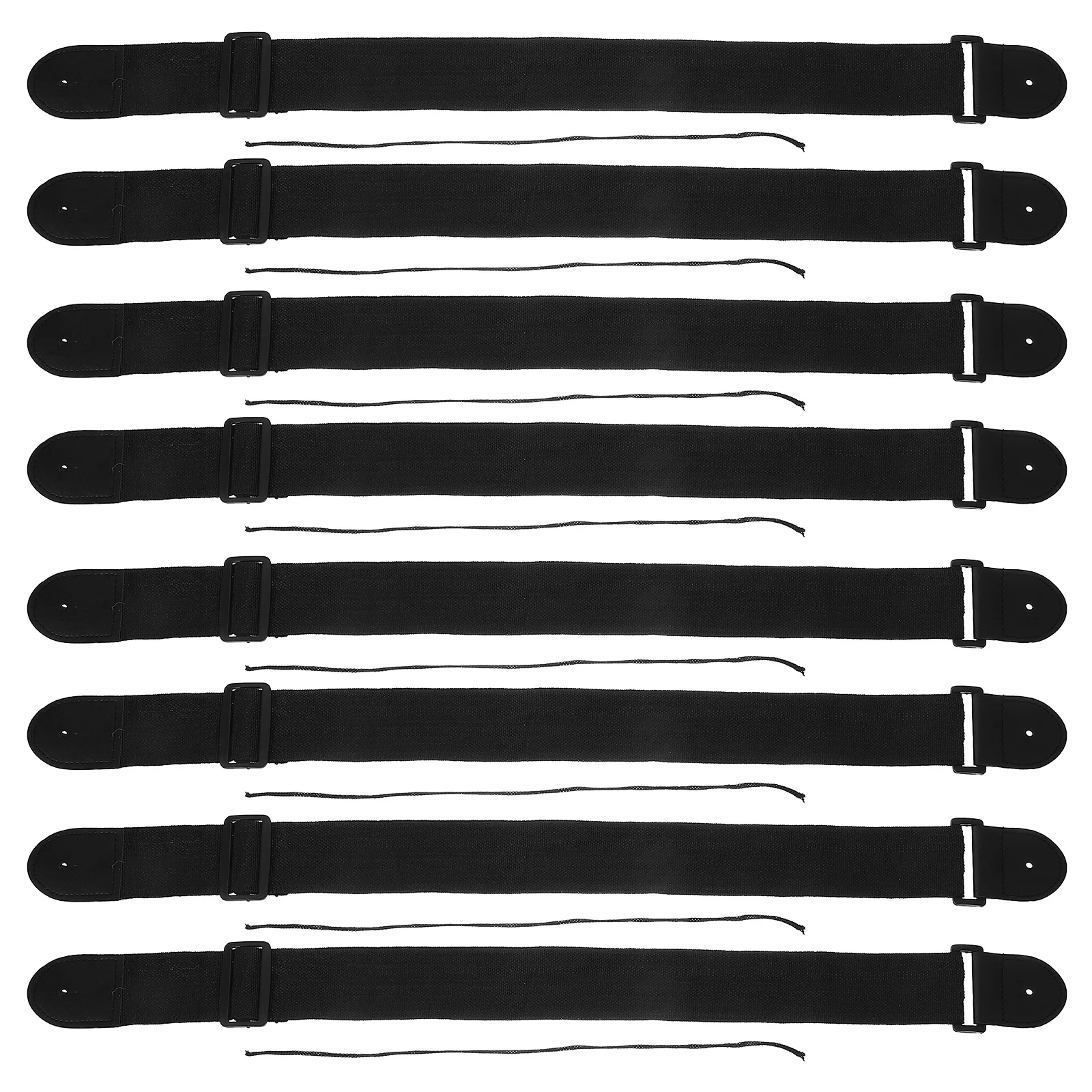 

8 Pcs Guitar Strap Bass Belt Straps Adjustable Sling Neck Shoulder Musical Instrument Violin