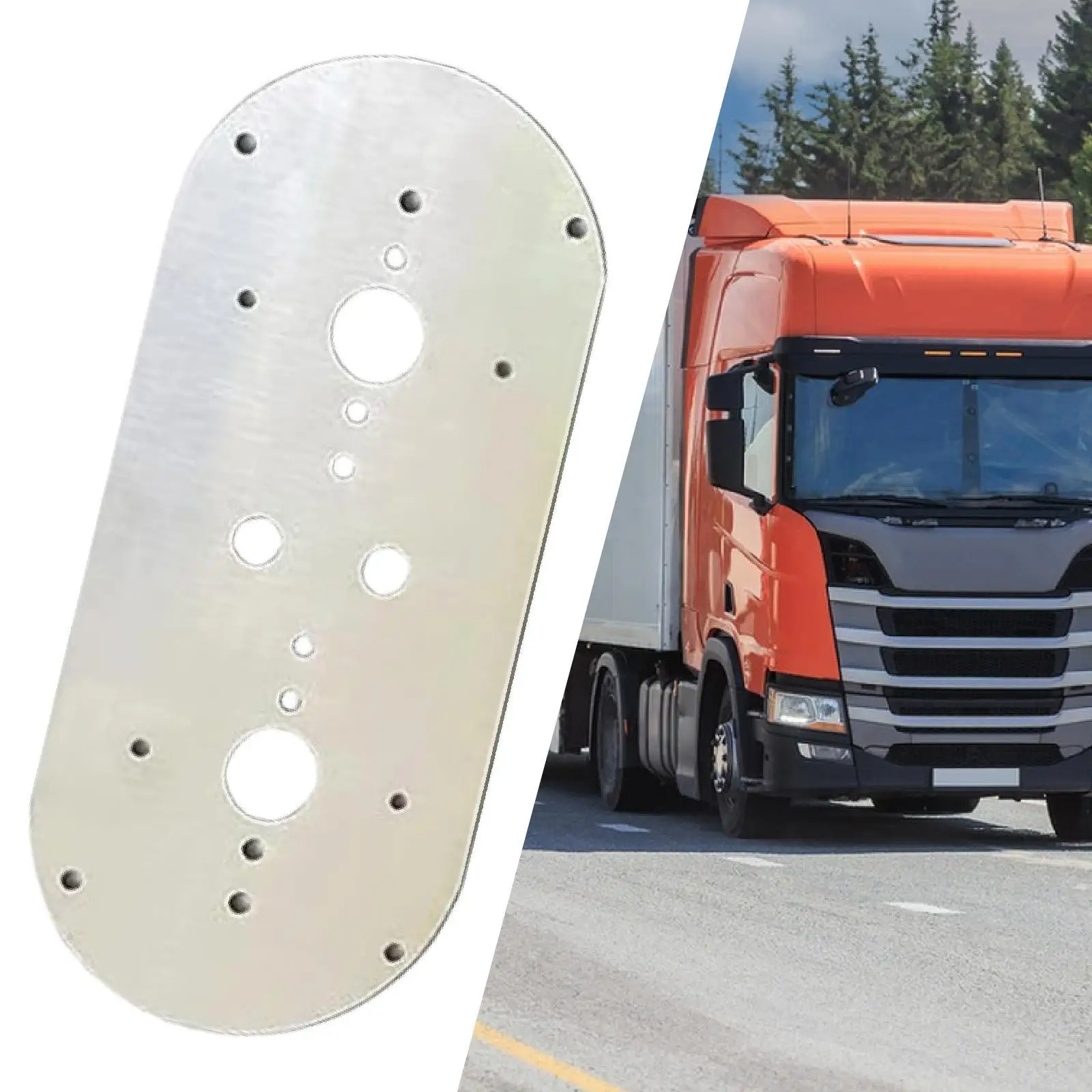 Watermelon Light Mounting Plate Premium Easy Installation Bracket Commercial Truck Accessory for Kenworth 660 680 880 W900L