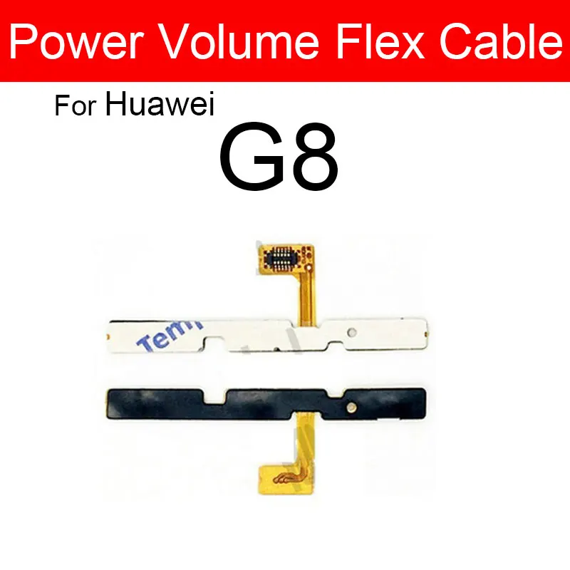 Volume Power Flex Cable For Huawei Ascend GR5 GR3 G6 G7 G8 G9 Lite G7 G9 Plus GR5 2017 Side Buttons Flex Ribbon Repair Parts