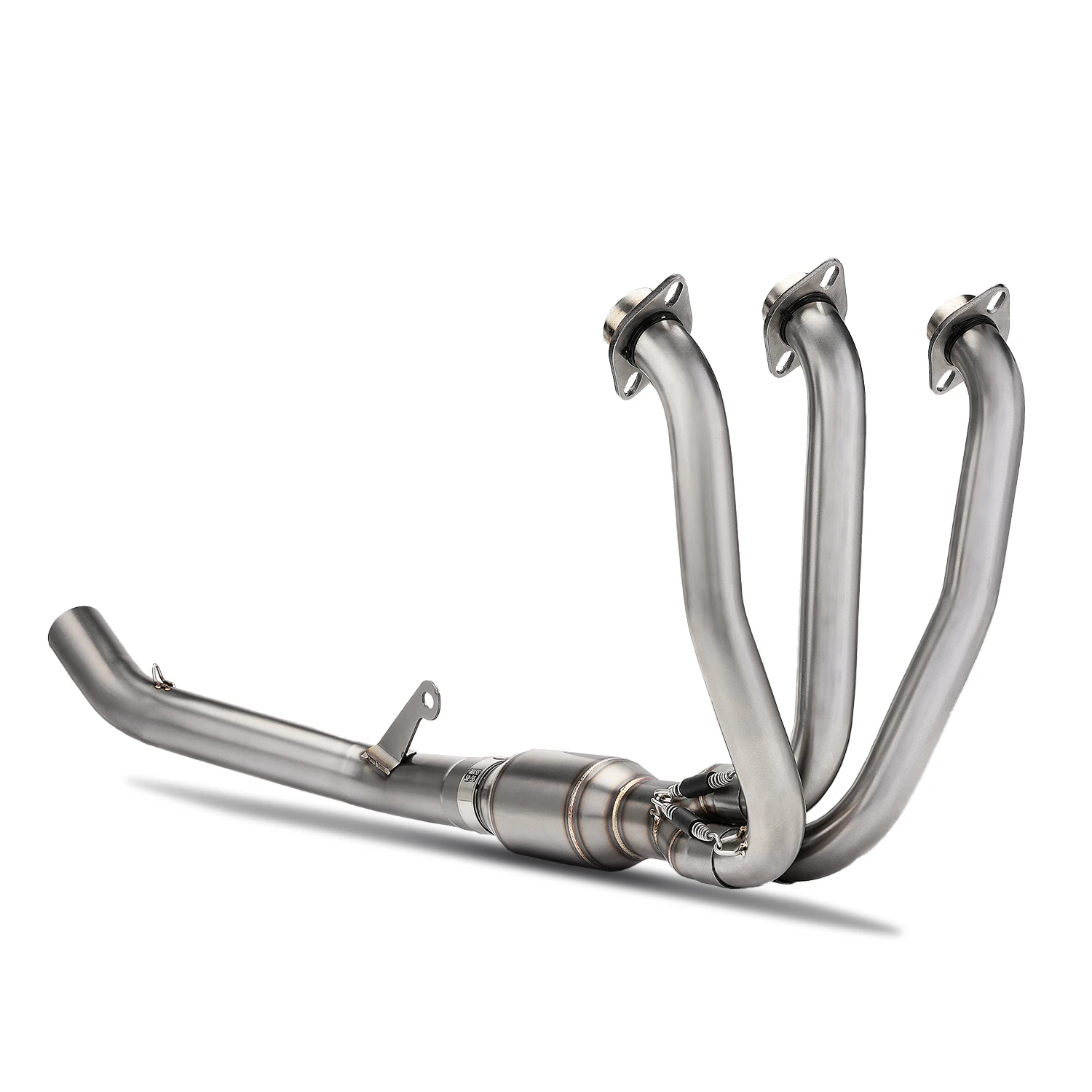 Fit For CFMOTO 675SR-R 675SR 675NK 675SS SR Motorcycle Full System 51MM Exhaust pipe modified Stainless Steel Front pipe slip-on