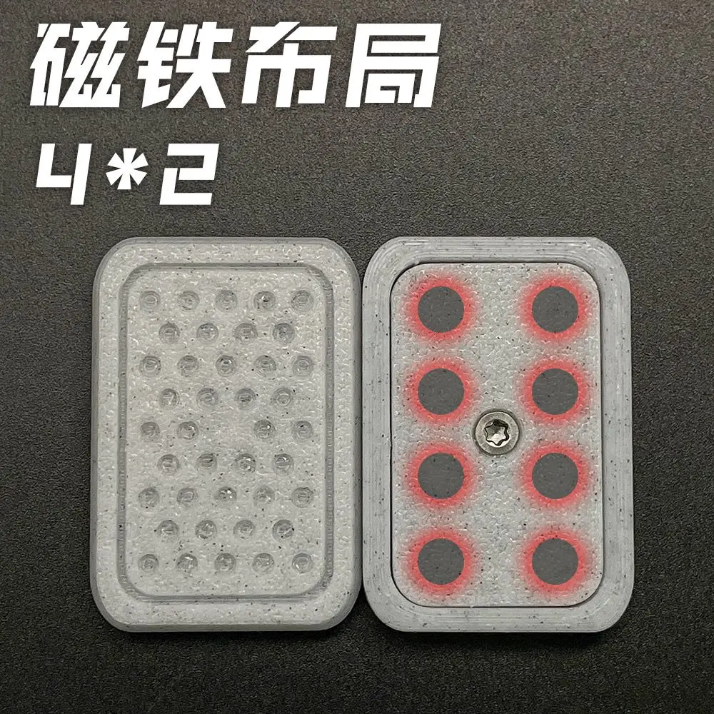 EDC Fingertip Toy Imitation Stone Series D1 Unlimited Push Card Glue-free 3D Printing Stress Relief Toy Pop Coin Birthday Gift
