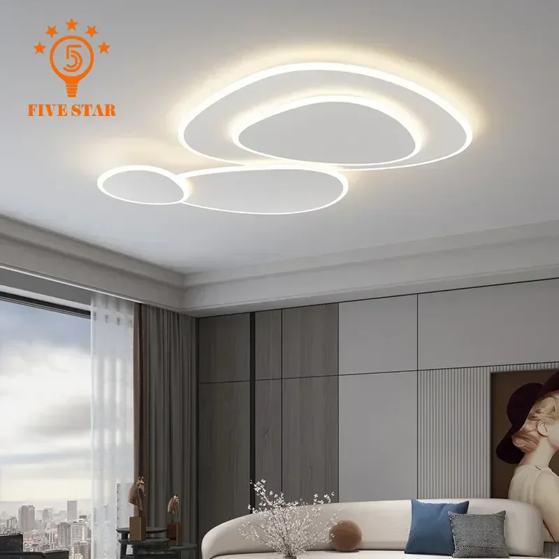 Nordic Minimalist Ceiling Lights Novelty Stylish Bedroom Parlor Restaurant Study Cafe Homestay Decor LED Ceiling Lamp Luminaries