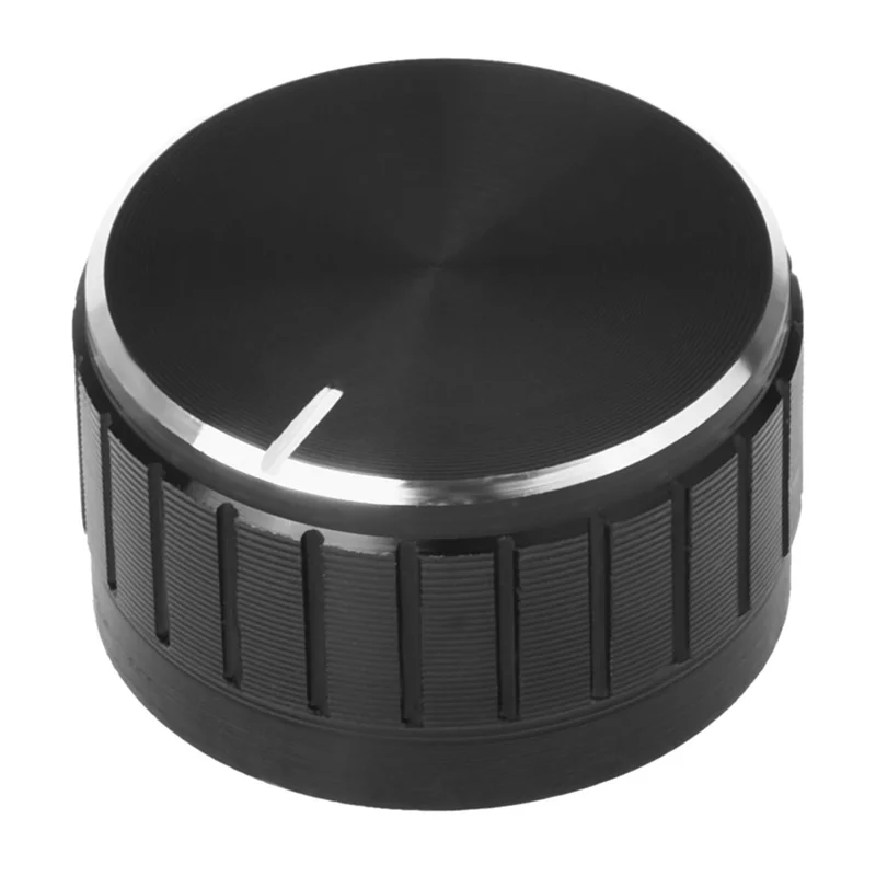 

M16K-3X Black Aluminum Volume Control Amplifier Knob Wheel