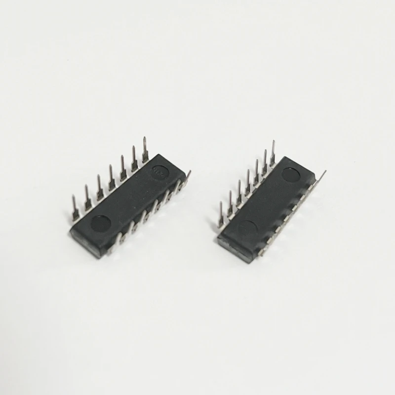 10PCS SN74HC00N 74HC00N NAND Gate IC 4 Channel 14-PDIP NEW AND ORIGINAL