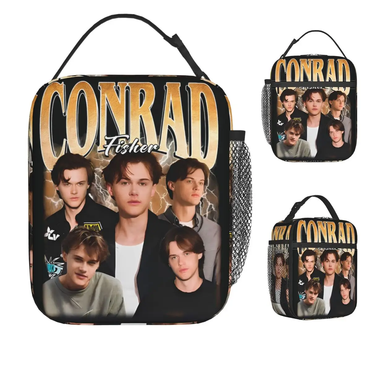 

Conrad Fisher Bootleg Lunch Bag The Summer I Turned Pretty Lunch Box Beach Custom Cooler Bag Waterproof Thermal Tote Handbags