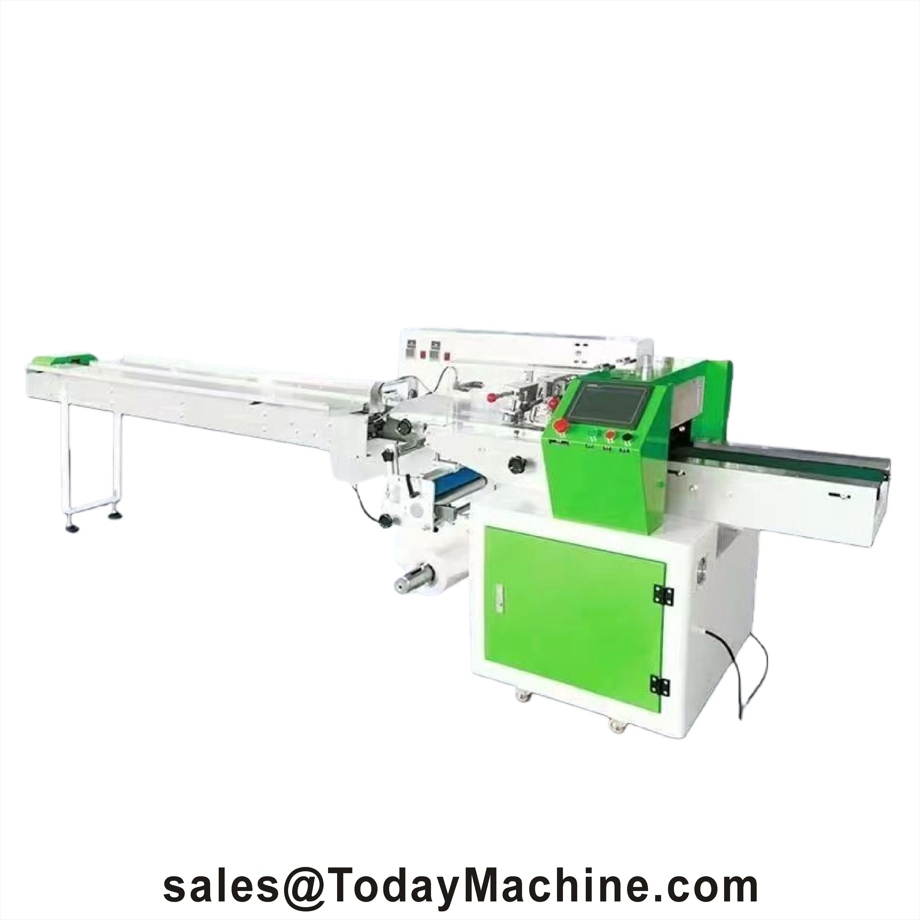 Flow Small Sweet Hard Soft Candy Pillow Type Packing Machine