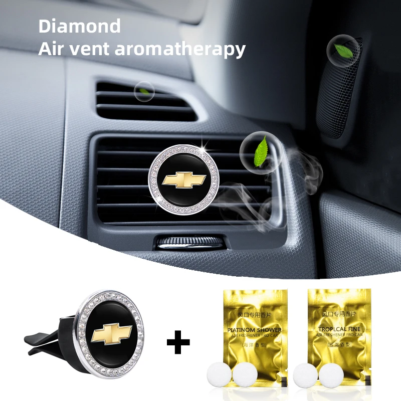 

1 шт. Ароматизатор-клипса для воздуховода автомобиля, твердый парфюм для Chevrolet Cruze, Sonic, Silverado, Corvette, Captiva, Equinox, Z71