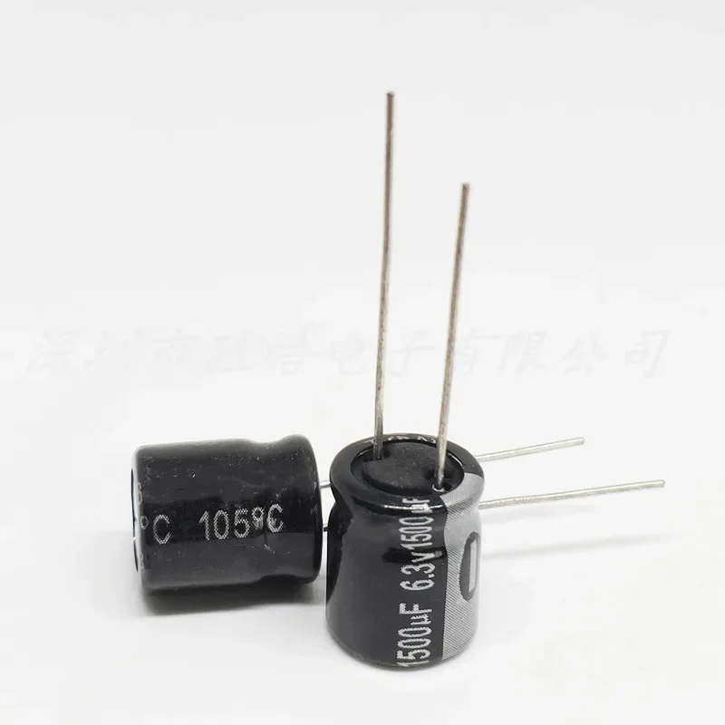 

(30-50PCS) 6.3v1500uf For Audio Electrolytic Capacitor 6.3v1500uf Capacitors 8x20 High Quality