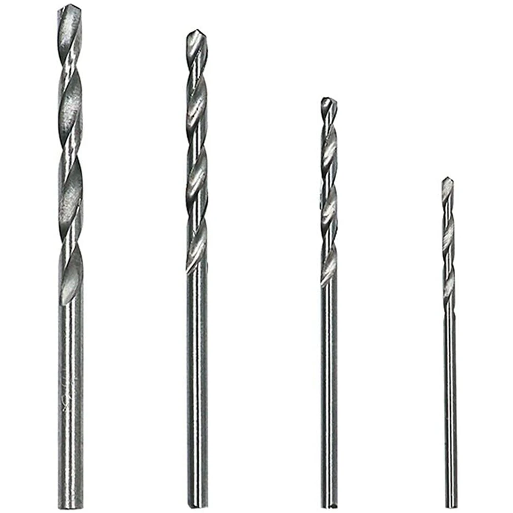 Set mata bor Mini untuk Dil, 40 buah 0.5mm-2.0mm batang lurus